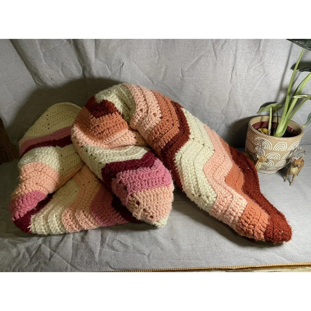 Afghan lap blanket 58